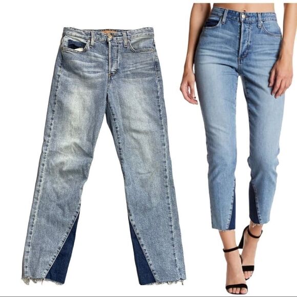 Joe's Jeans The Debbie High Rise Straight Crop - Picture 2 of 13